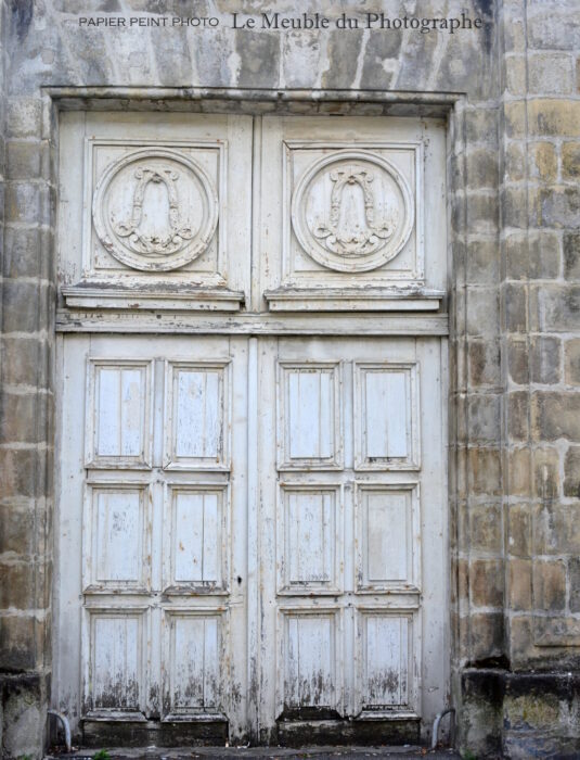 Porte blanche Bleau