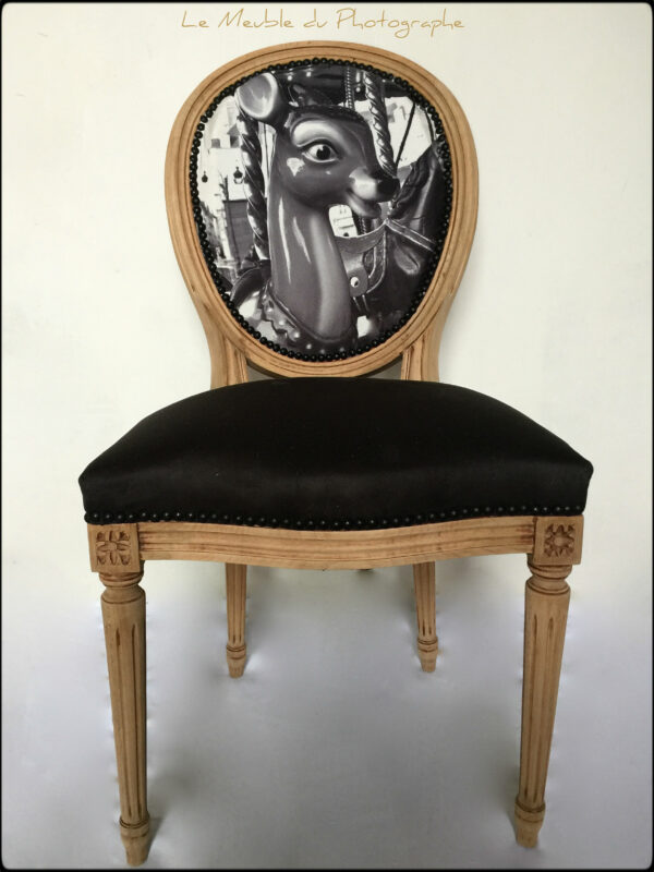 Chaise Médaillon animaux de manège – Image 8