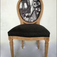 Chaise Médaillon animaux de manège – Image 7