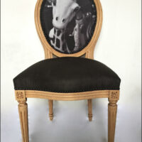 Chaise Médaillon animaux de manège – Image 6