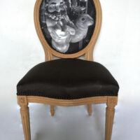 Chaise Médaillon animaux de manège – Image 9