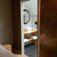 Meuble vasque bois salle de bain sur mesure – Image 6
