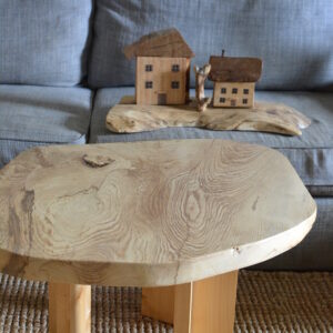 table basse frêne pieds bois