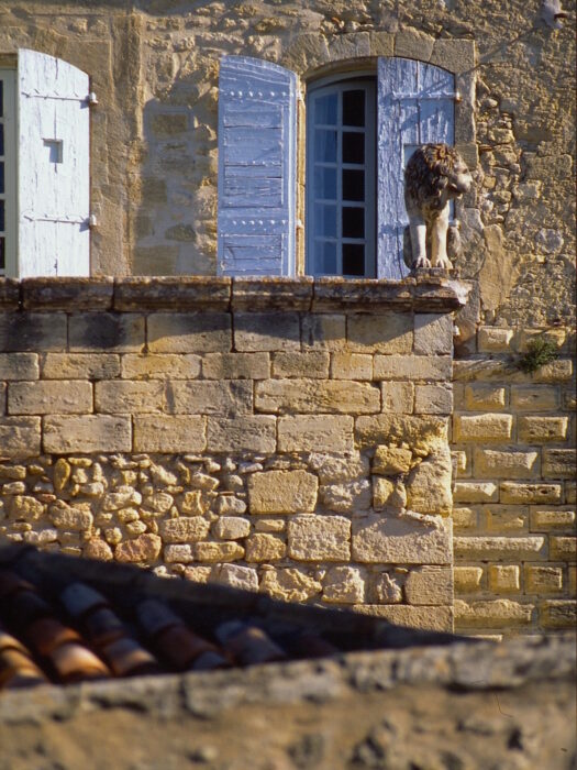 Lubéron, Ansouis, lion
