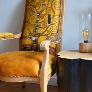 fauteuil voltaire klimt: l'arbre de vie