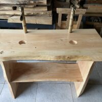 Meuble vasque bois salle de bain sur mesure – Image 27