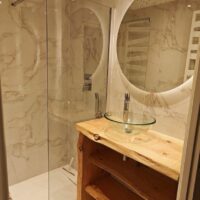 Meuble vasque bois salle de bain sur mesure – Image 30