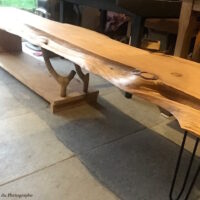 meuble tv artisanal fabriqué sur mesure par artisan