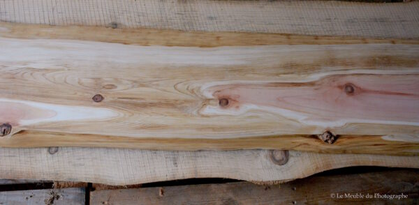 planche bois séquoia massif brut pour meuble sur mesure