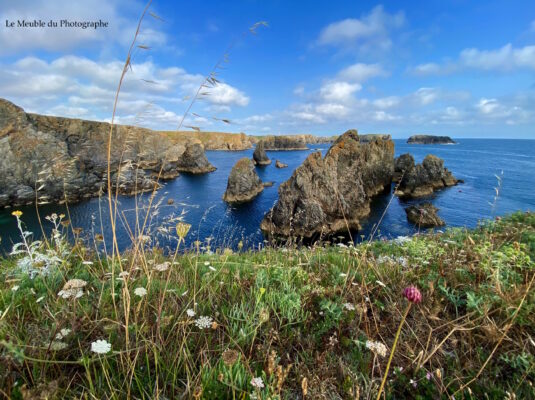 Belle-Ile en mer, la côte sauvage.
