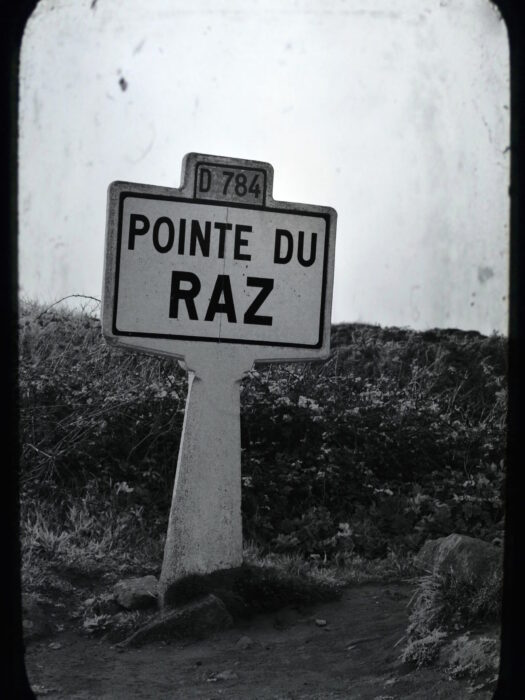 Pointe du Raz, pancarte